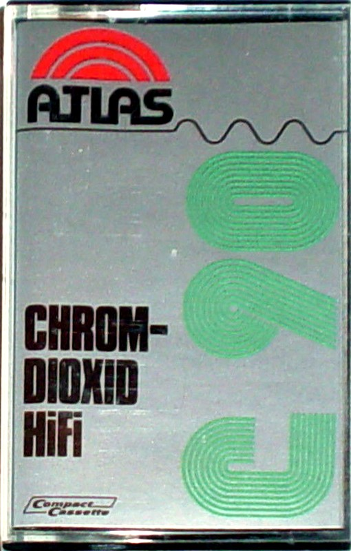 Compact Cassette Atlas 90 Type II Chrome 1978 Germany