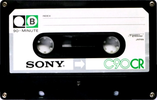 Compact Cassette Sony CR 90 Type II Chrome 1973 Japan