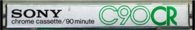Compact Cassette Sony CR 90 Type II Chrome 1973 Japan