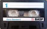Compact Cassette BASF Ferro Standard I 46 Type I Normal 1985 Brazil