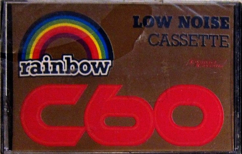 Compact Cassette Rainbow 60 Type I Normal Hong Kong
