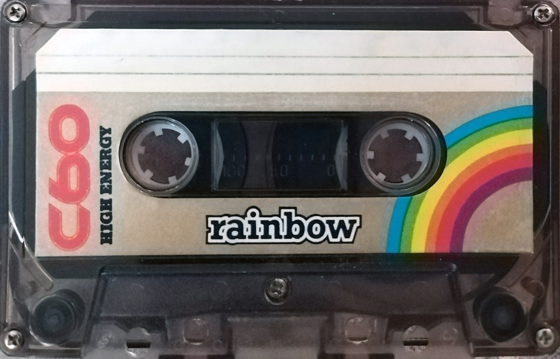 Compact Cassette Rainbow 60 Type I Normal Hong Kong