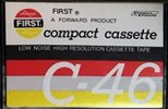 Compact Cassette First 46 Type I Normal 1980 Japan