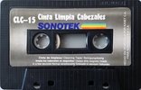 Compact Cassette Sonotek "CLC-15" Cleaning Cassette 1988 Venezuela