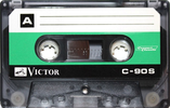 Compact Cassette Victor 90 "C-90S" Type I Normal 1973 Japan