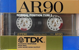 Compact Cassette TDK AR 90 "AR-90G" Type I Normal 1987 Japan