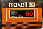 Compact Cassette Maxell LN 60 Type I Normal 1977 Canada