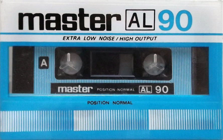Compact Cassette Master AL 90 "small data" Type I Normal 1983 Worldwide