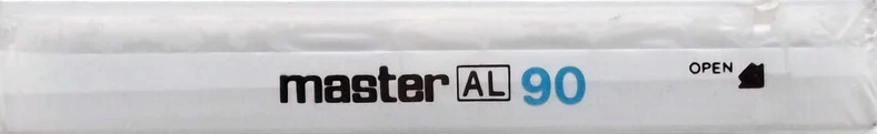 Compact Cassette Master AL 90 "small data" Type I Normal 1983 Worldwide