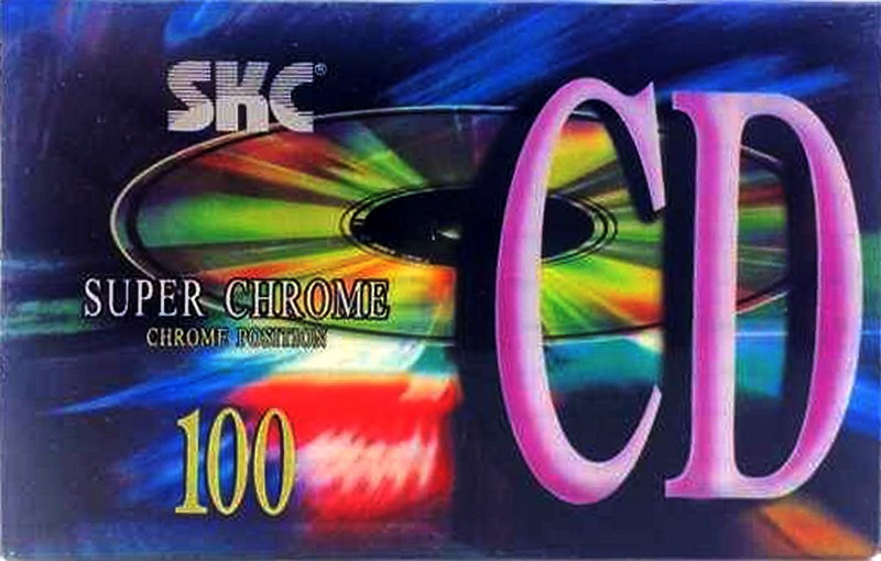 Compact Cassette SKC CD 100 Type II Chrome 1999 Europe