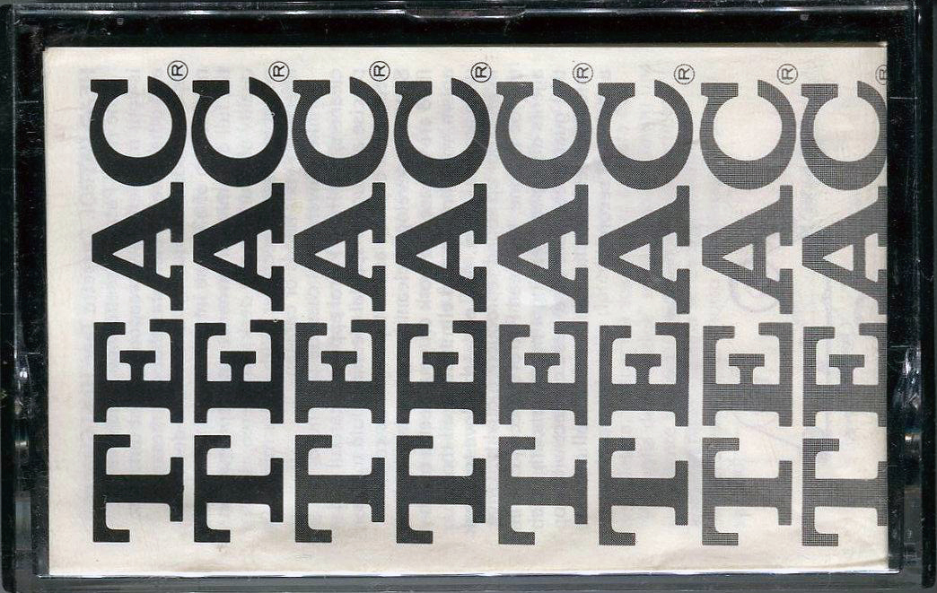 Compact Cassette Teac "Head Patrol QP-001" Cleaning Cassette 1976 Japan