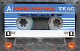 Compact Cassette Teac "Head Patrol QP-001" Cleaning Cassette 1976 Japan