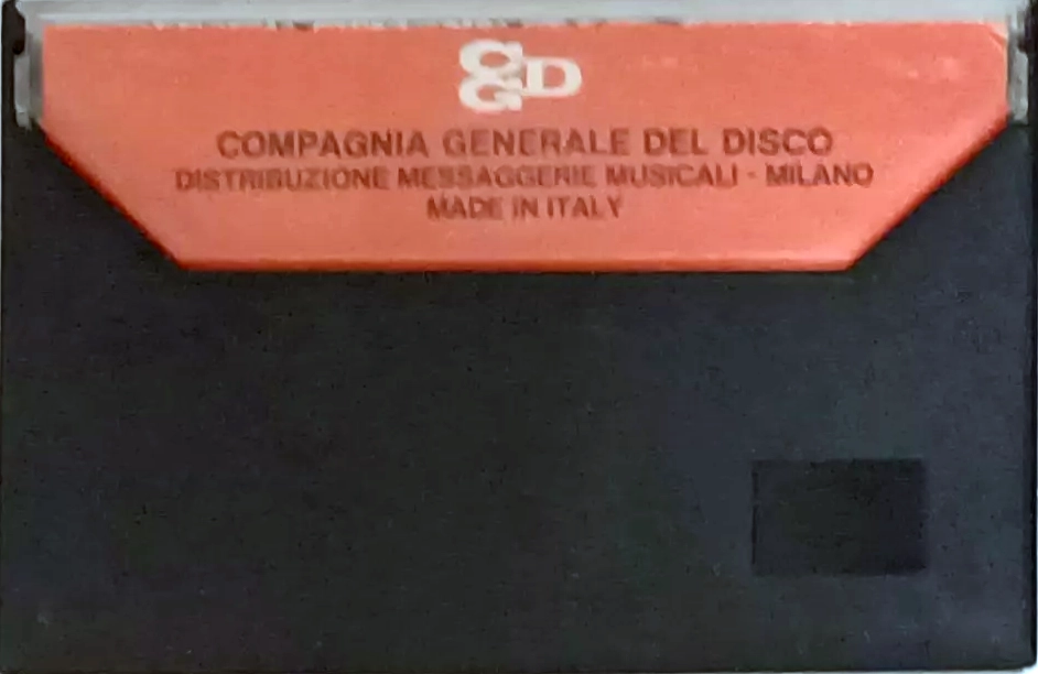 Compact Cassette CDG 40 Type I Normal 1982 Italy