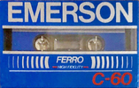 Compact Cassette Emerson 60 Type I Normal Unknown Country