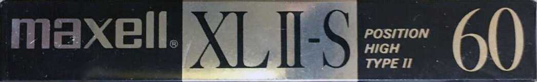 Compact Cassette Maxell XLII-S 60 Type II Chrome 1988 Japan