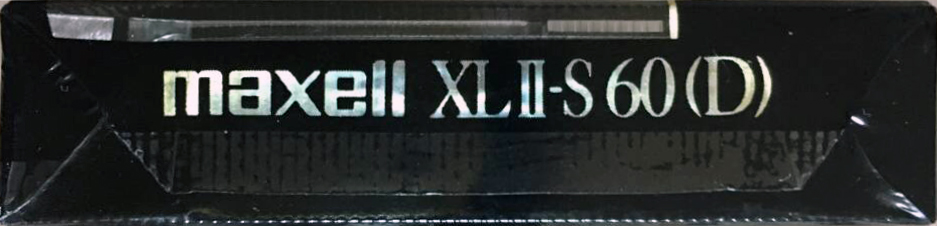 Compact Cassette Maxell XLII-S 60 Type II Chrome 1988 Japan