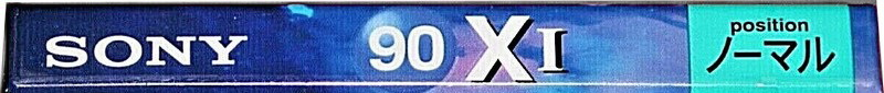 Compact Cassette Sony XI 90 "C-90X1B" Type I Normal 1994 Japan
