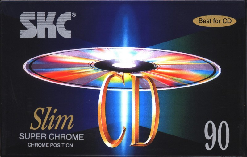 Compact Cassette SKC CD 90 Type II Chrome 1995 Europe
