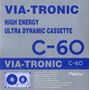 Compact Cassette Via-Tronic 60 Type I Normal Germany