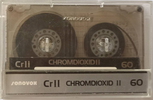 Compact Cassette Sonovox Cr II 60 Type II Chrome 1985 Portugal