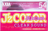 Compact Cassette AXIA J`z 1 Color 54 "JZ1J 54" Type I Normal 2001 Japan