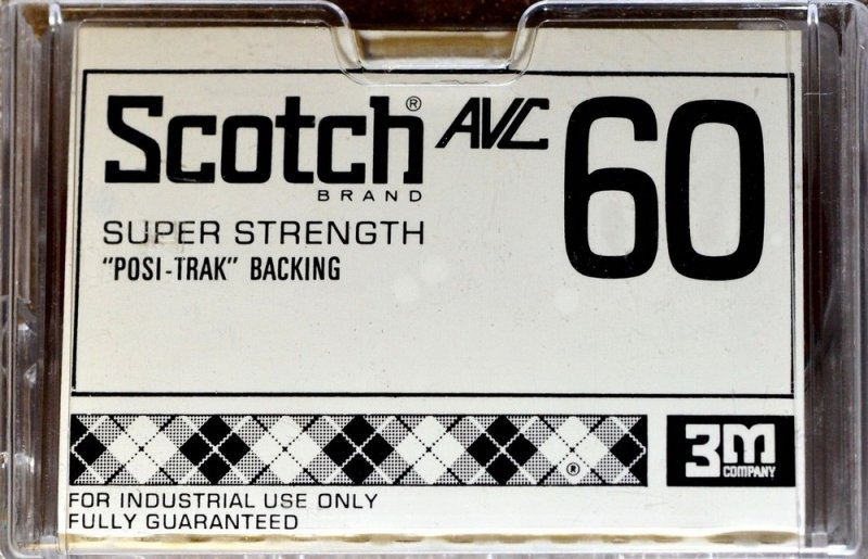 Compact Cassette Scotch AVC 60 Type I Normal USA