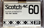 Compact Cassette Scotch AVC 60 Type I Normal USA
