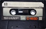 Compact Cassette Sharp SD 46 Type I Normal 1979 Worldwide