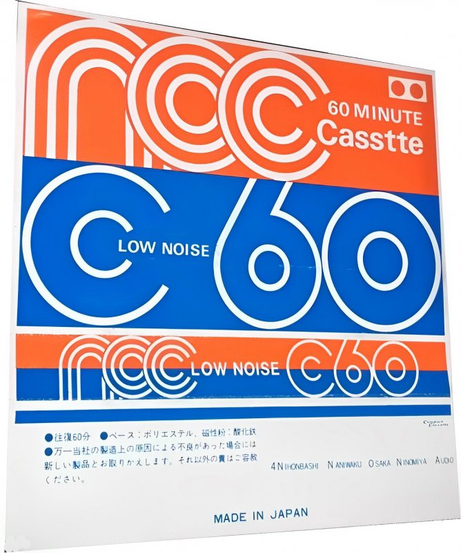 Compact Cassette NCC 60 Type I Normal Japan