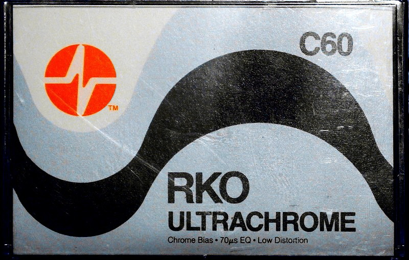 Compact Cassette RKO Ultrachrome 60 Type II Chrome 1980 USA