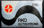 Compact Cassette RKO Ultrachrome 60 Type II Chrome 1980 USA