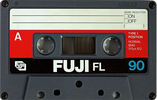 Compact Cassette Fuji FL 90 Type I Normal 1980 Europe, USA