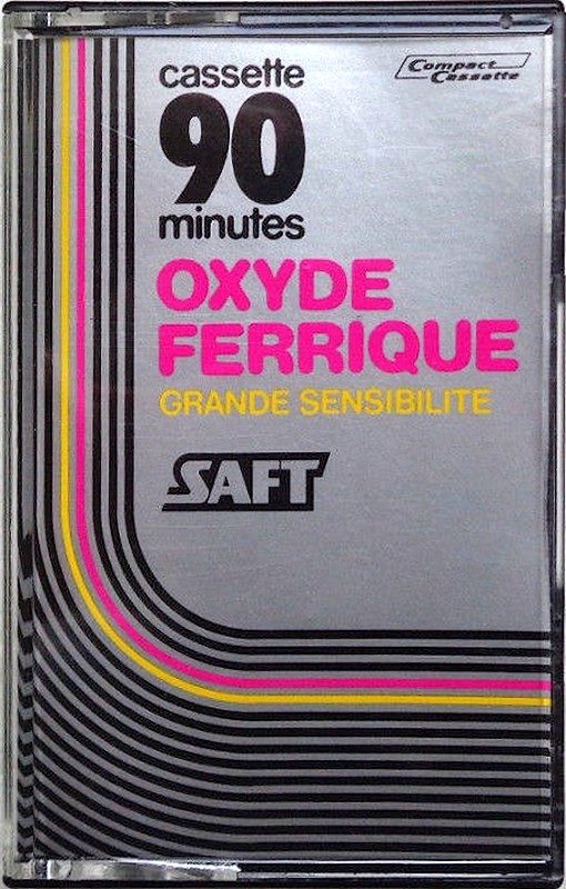 Compact Cassette Saft 90 Type I Normal France