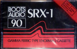 Compact Cassette Boots / Boots Audio SRX-1 90 Type I Normal 1984 UK