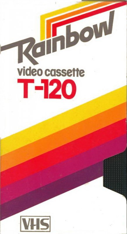 VHS, Video Home System Rainbow 120 Type I Normal Europe