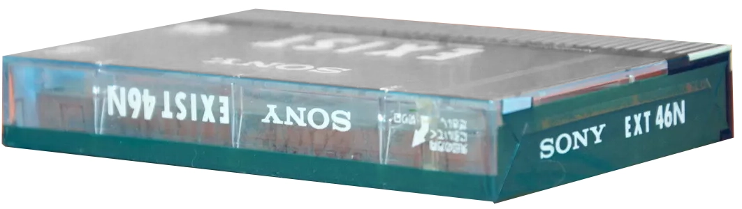 Compact Cassette Sony HF-X 46 "Exist 46N" Type I Normal 1988 Japan