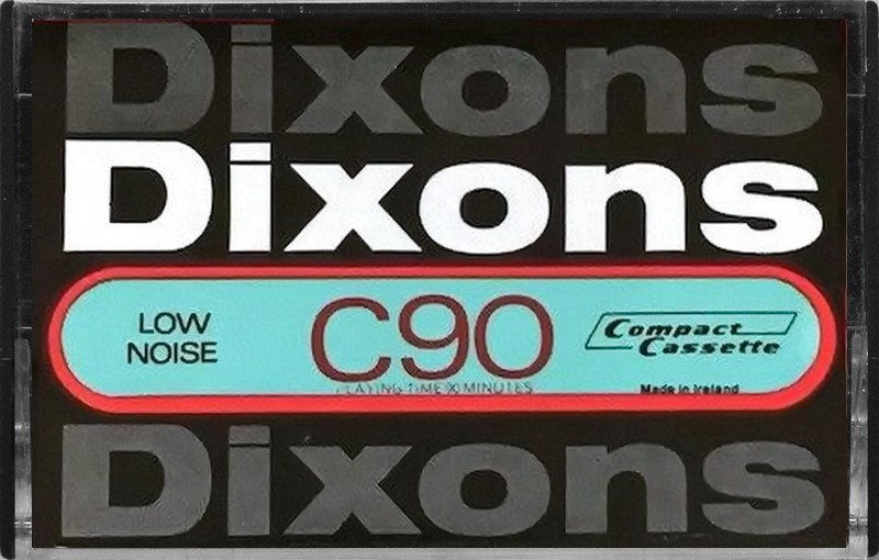 Compact Cassette Dixons 90 Type I Normal 1978 UK