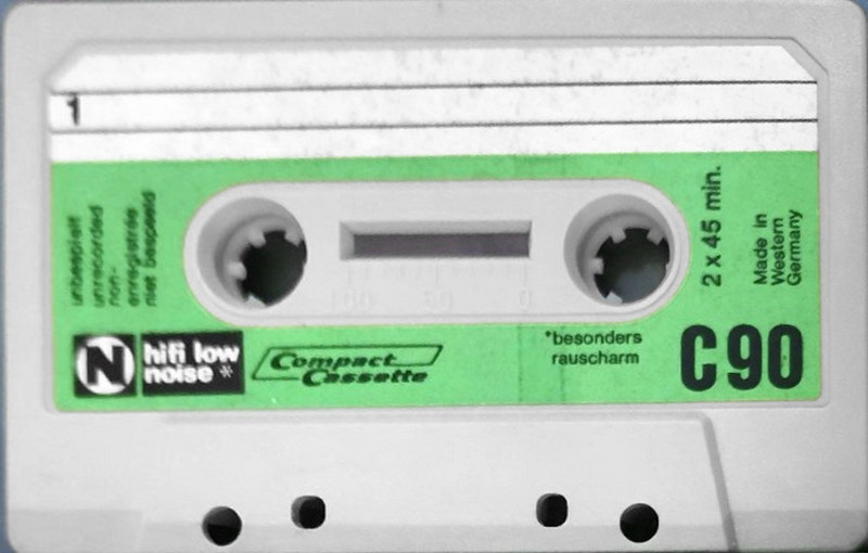 Compact Cassette Neckermann 90 "№ 800/473" Type I Normal 1975 Europe