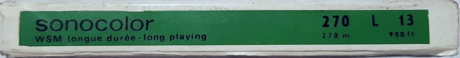 Reels Sonocolor Type I Normal Europe