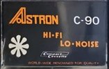 Compact Cassette Astron 90 "transparent" Type I Normal 1976 USA