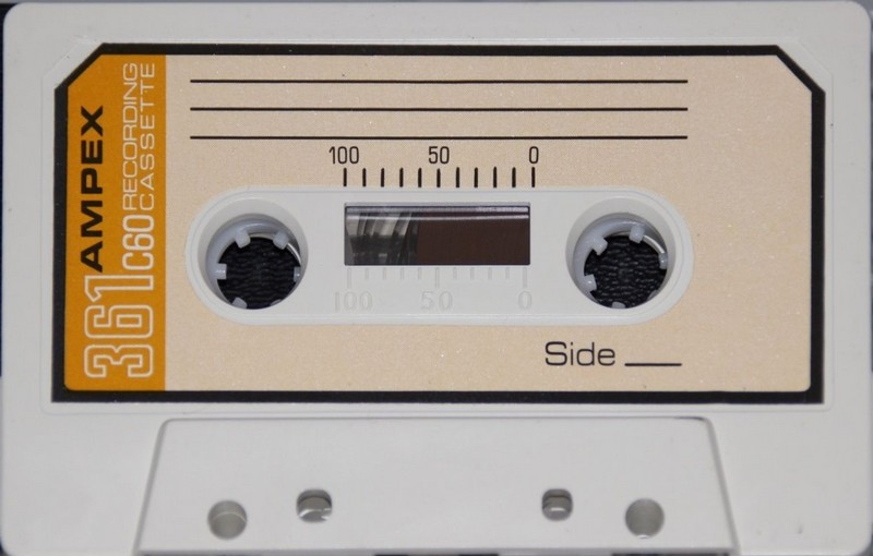 Compact Cassette Ampex 361 60 Type I Normal 1969 USA