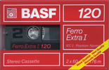 Compact Cassette BASF Ferro Extra I 120 Type I Normal 1988 Europe