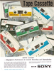 Compact Cassette Sony 30 Type I Normal 1973 Japan