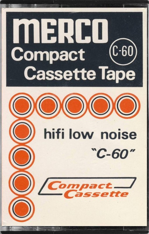 Compact Cassette Merco 60 Type I Normal