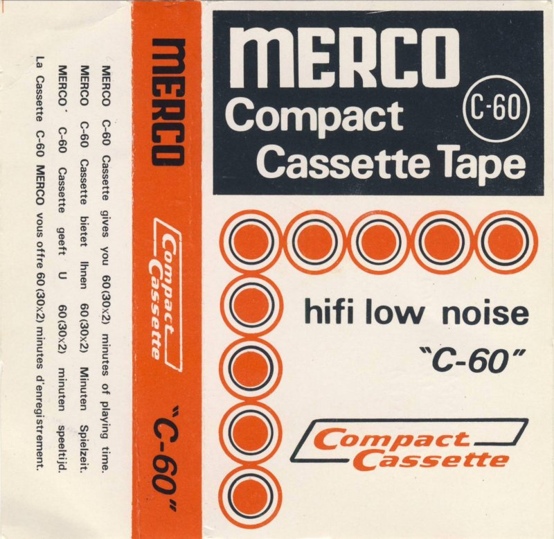 Compact Cassette Merco 60 Type I Normal