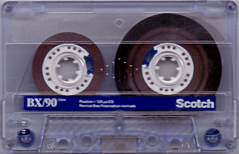 Compact Cassette Scotch BX 90 Type I Normal 1990 North America