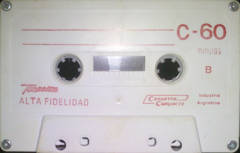 Compact Cassette Tennessee 60 Type I Normal Argentina