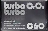 Compact Cassette Schneider Turbo 60 Type II Chrome 1981 Germany