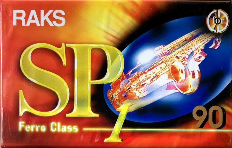 Compact Cassette RAKS SP 1 90 Type I Normal 1998 Europe