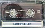 Compact Cassette First Line 60 "SFE FX-I" Type I Normal 1993 Spain
